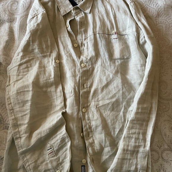 Denim Shirt, One linen Shirt and one dress shirt - Picture 4 of 6